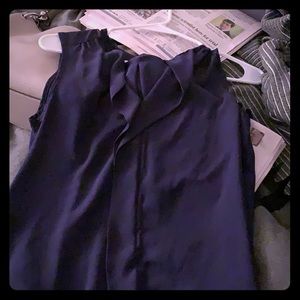 Blousy sleeveless shell